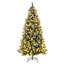 Arbre de Noël artificiel pin 6,5 pi avec support Jaganatha