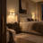 1-Light 10"W Gold Dimmable LED Wall Sconce
