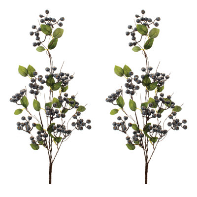 Blue Berry Foliage Spray