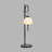 Lecce 20-in Height Integrated LED ETL Certified Table Lamp with Teardrop Glass Shade