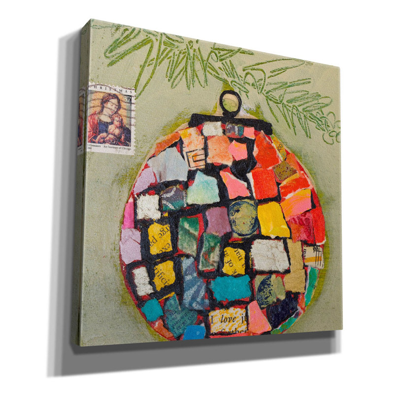«37 Cents» par St. Hilaire Elizabeth, art mural sur toile, H 12 po x l 12 po x P 0,75 po