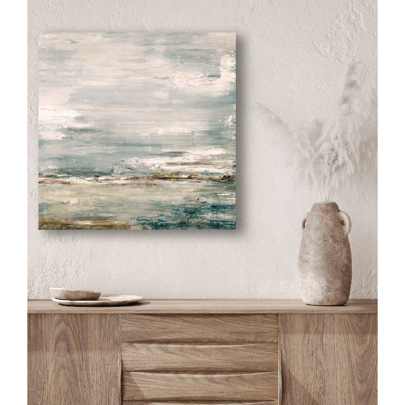 Sea & Sky - Artist Enhanced Canvas Print, Unframed, 30" H x 30" W x 1.5" D