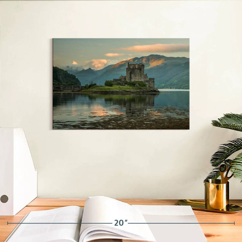 Lilie Eilean Donan Castle West, H 8 po x l 12 po
