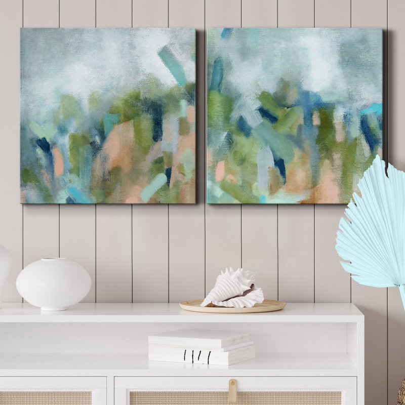 Dessert Garden I - 2 Piece Wrapped Canvas Print, 32" H x 32" W x 1" D