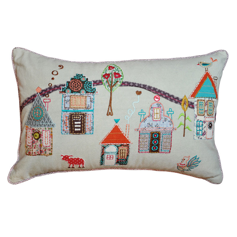 Farm Yard Rectangular Pillow Cover & Insert