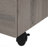 Brown Laminate Contemporary Rolling File Cabinet With Storage Drawers & Printer Stand For Office-544357256