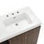 Meuble-lavabo avec lavabo et grand rangement 60F-1743112486