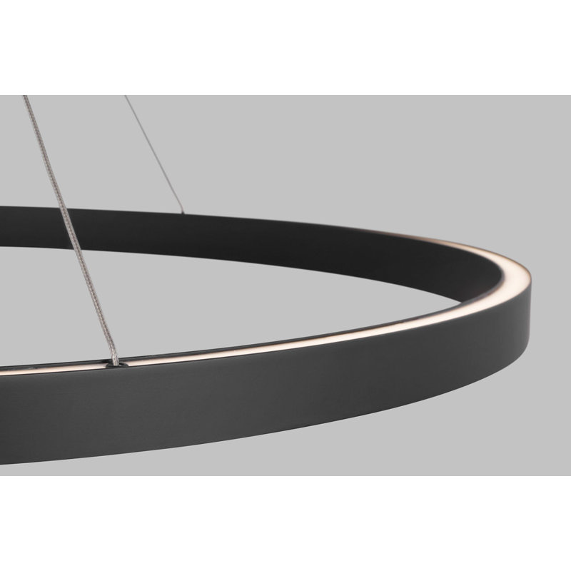 Fiama 36 Suspension, Matte Black
