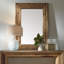 Grand miroir en pin récupéré Rennick