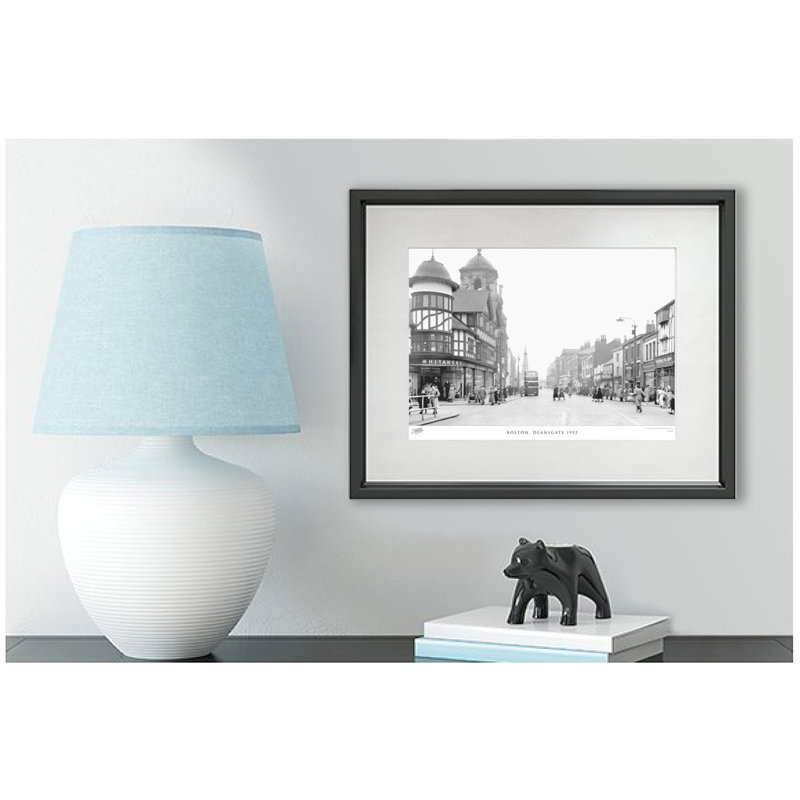 Bolton, Deansgate 1952 by Francis Frith - Single Picture Frame Print, 60cm H x 80cm W x 2.3cm D
