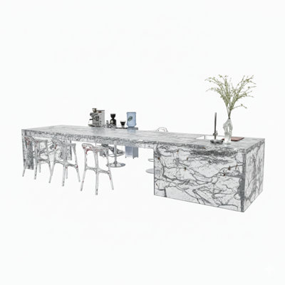 39.37 " W Kitchen Island