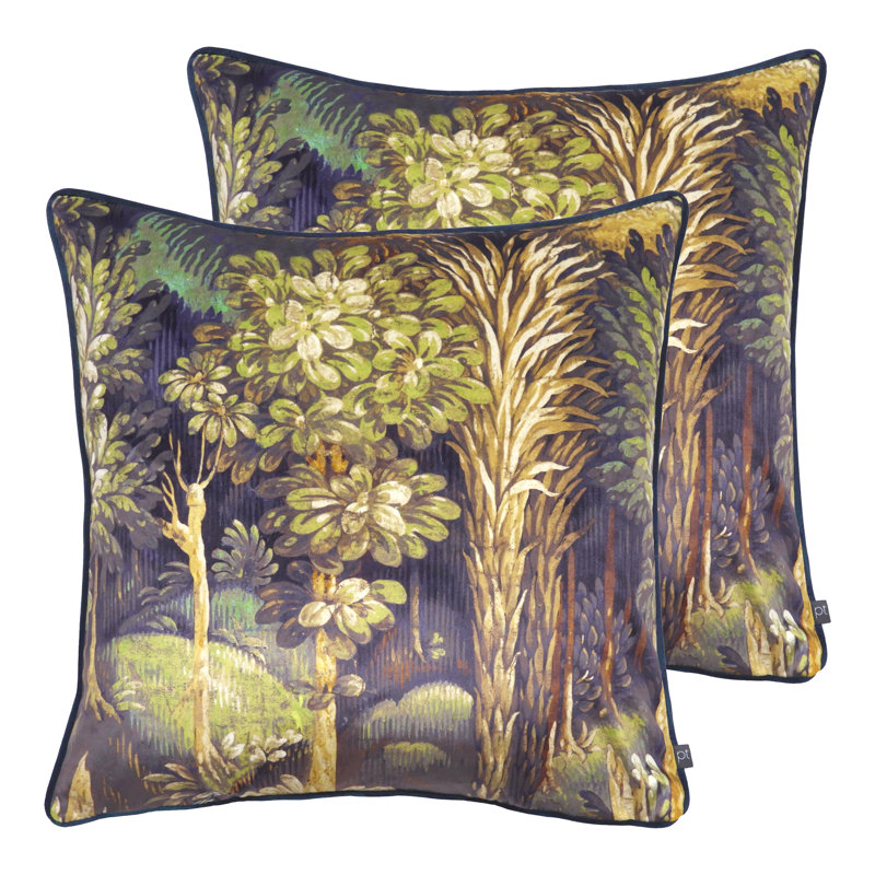 Floral Square Cushion