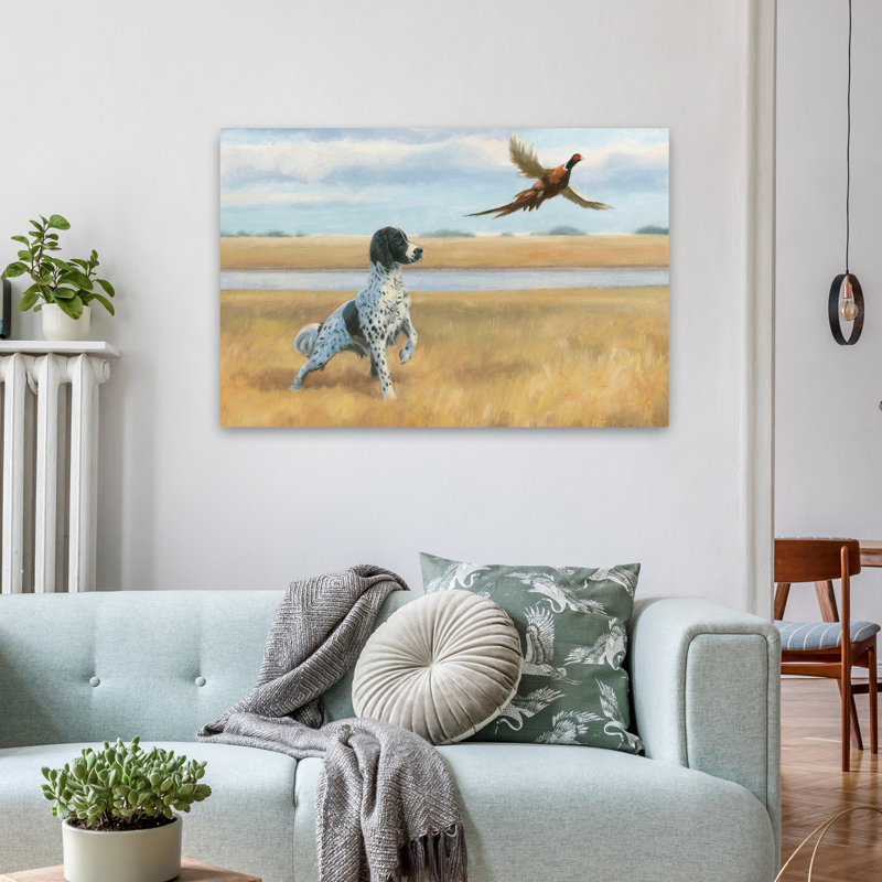 Contemporain et moderne et contemporain sur Point By The River, H 36 po x l 24 po
