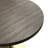 Basingstoke 27" Round Dining Table with MDF Top and Gold Stainless Steel Pedestal Base Kitchen Table Seats 2-4 Person-1747940697