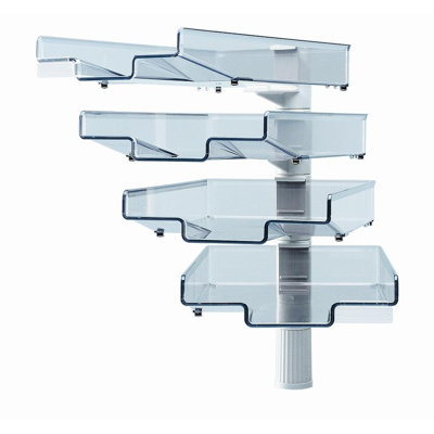 Swivel with 3 trays