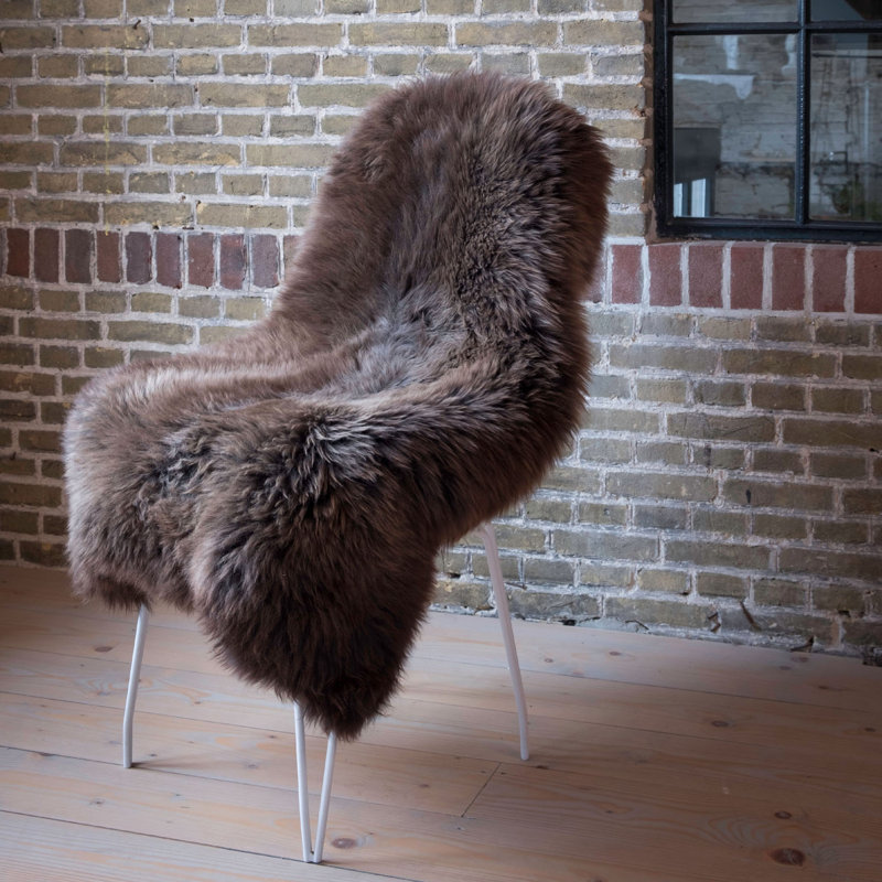 Westview Novelty Sheepskin Hand Woven Area Rug, Novelty 55 x 95cm