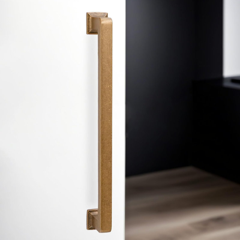 Paquet de 10 poignées d'armoire, poignées d'armoire de cuisine en alliage de zinc durable, poignées de tiroir solides pour armoires, placards et placards