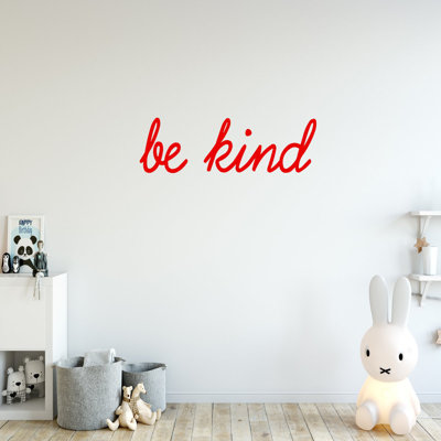 Adhésif décoratif «Be Kind Positive Saying»
