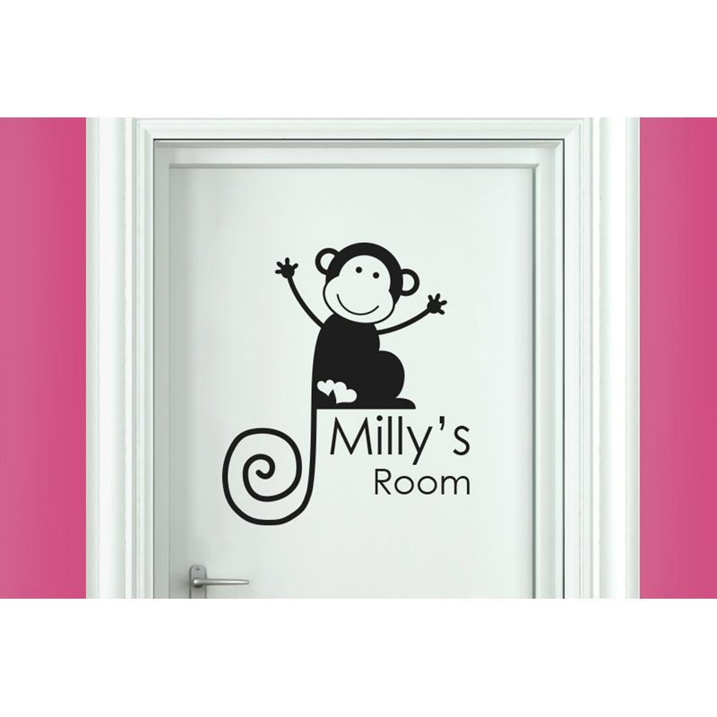 Animals Wall Decal, Black
