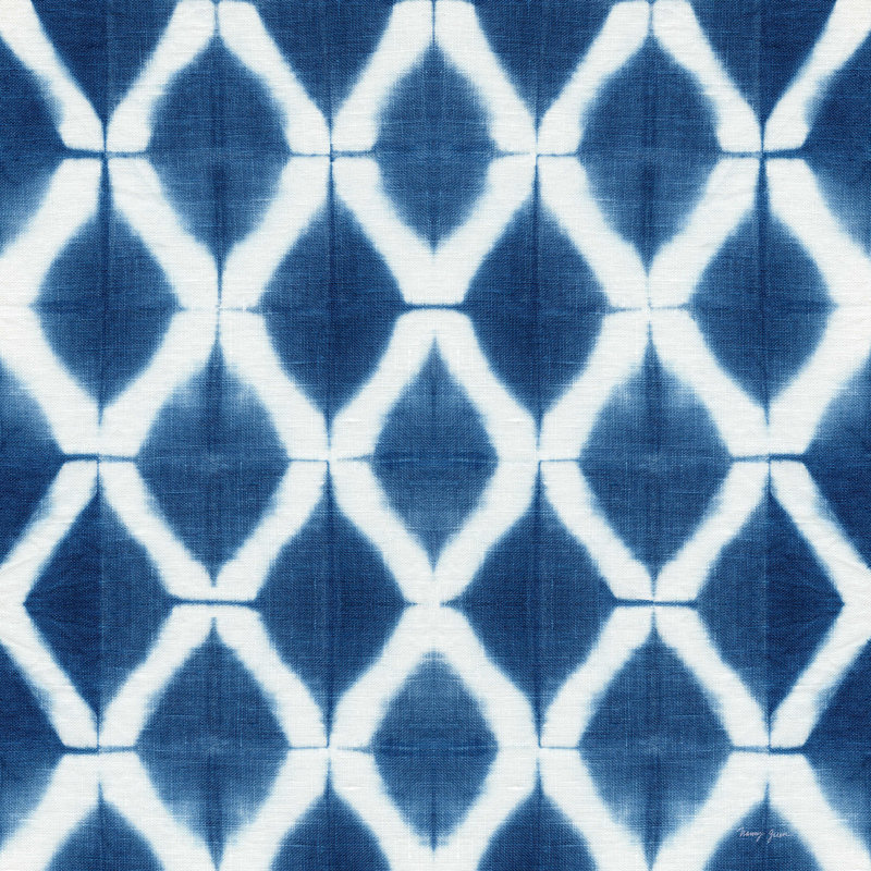 «Crouseville Shibori Square V on Canvas» par Nancy Green, reproduction, H 36 po x l 36 po x P 1,25 po