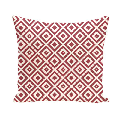 Subline Geometric Reversible Throw Pillow