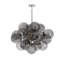 Shine Chandelier (Natural Brass with Smoke Glass)-998495970-998495969