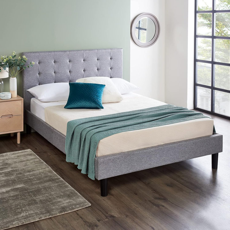 Lilesville Upholstered Bed with Mattress