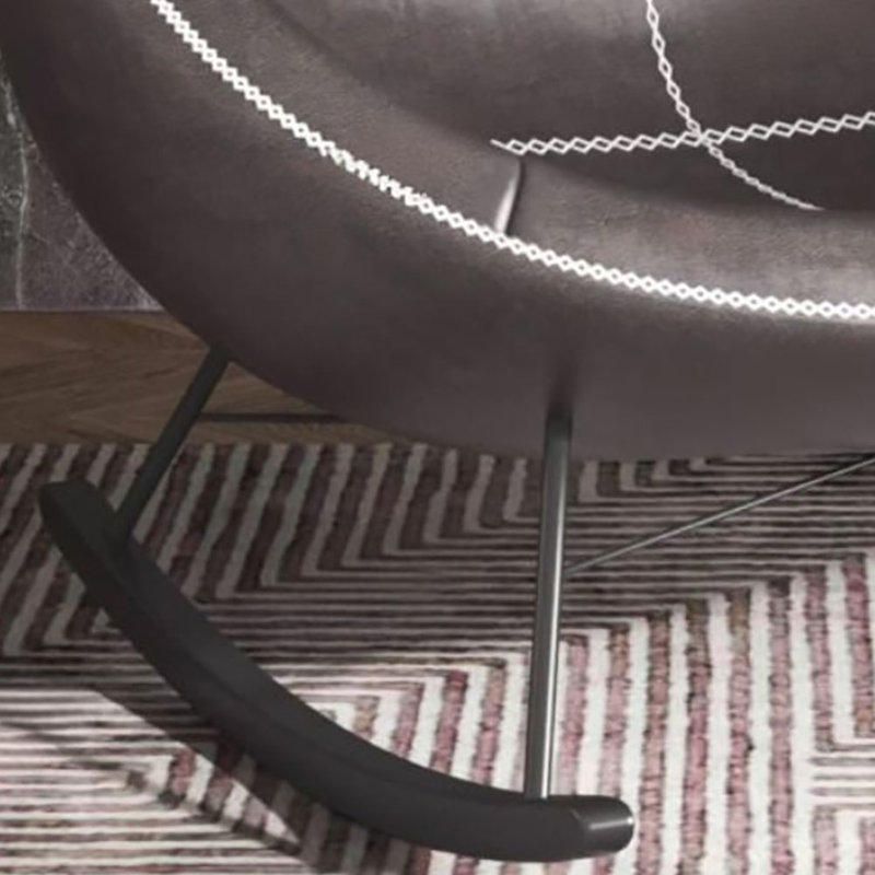 Chaise berçante de luxe Nordic Light