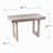 Chadkirk Faux Marble Writing Desk