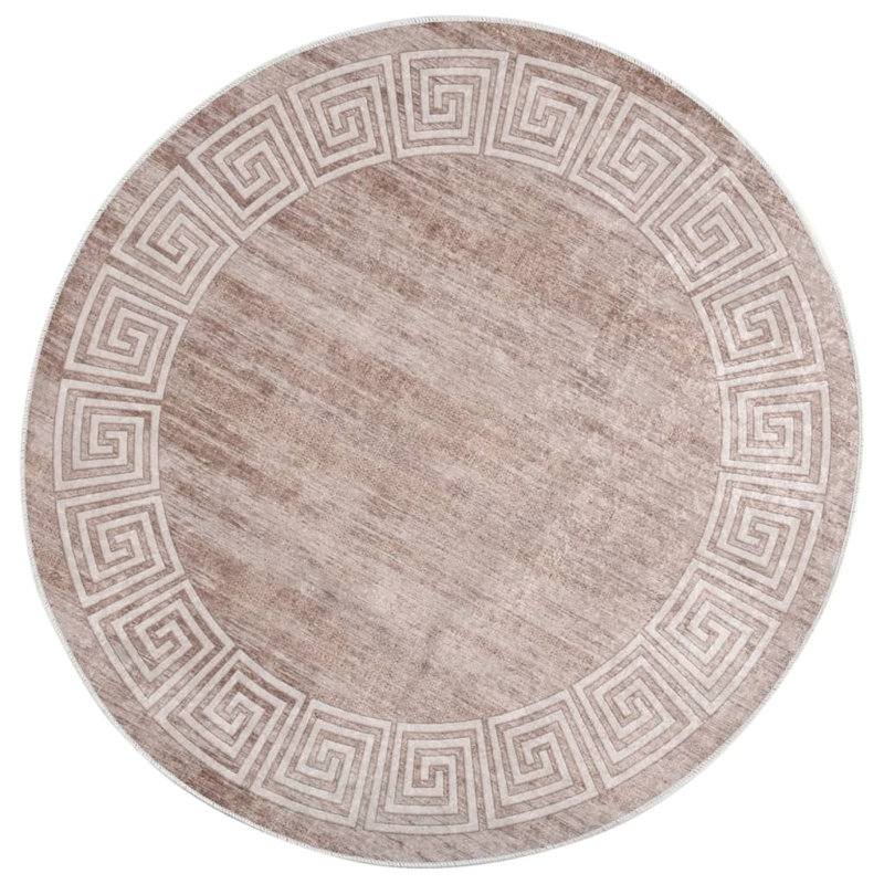 Round Grinstead Southwestern 120cm X 120cm Area Rug