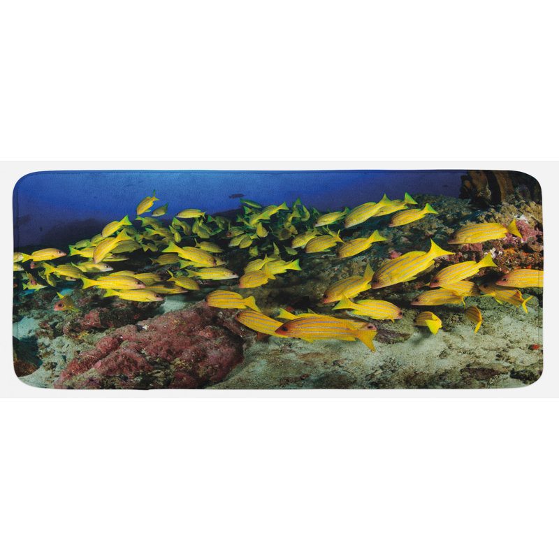 Tapis de cuisine sea life