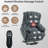 Emalina High Back Large Size Power Lift Assist Recliner with Heat, Massage-93861084