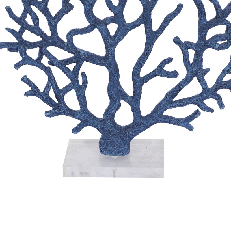 Rayan Coral Figurine, Blue Coral