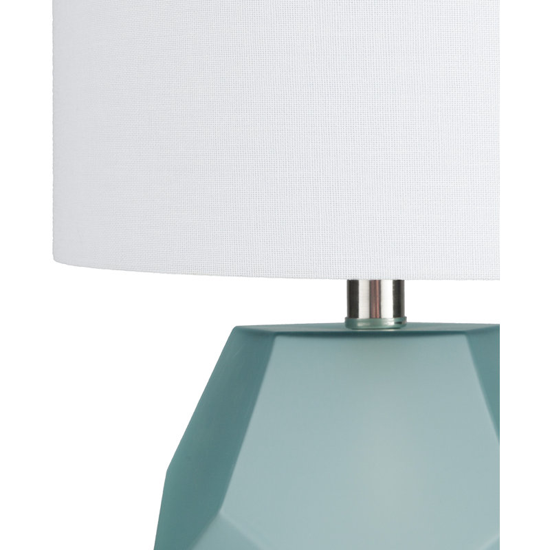 Adelbrand Metal Table Lamp, Aqua