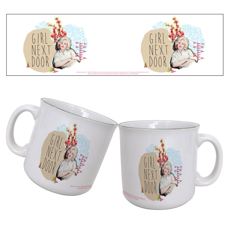 Marilyn Monroe - Girl Next Door  20oz. Camper Mug