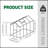 Marketed Gain Height Windproofaluminum Greenhouse 6X8 FT Greenhouse Raised Base And Anchor Aluminum Heavy Duty Walk-In Greenhouses For Outdoor Backyard In All Season-119458094-119458093