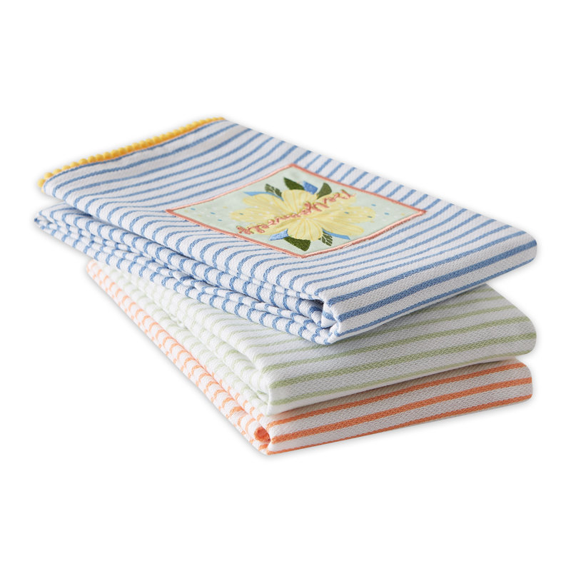 Embroidered Dish Cloth Kitchen Towel