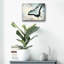 «Teal Butterfly II» par Lori Deiter, art mural en verre acrylique-1000689507
