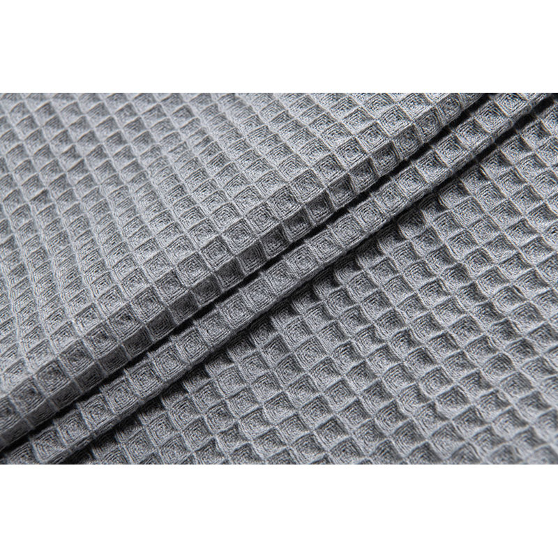 Rideau de douche simple 100% coton, Gris