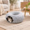Grand lit tunnel pour chats d'intérieur