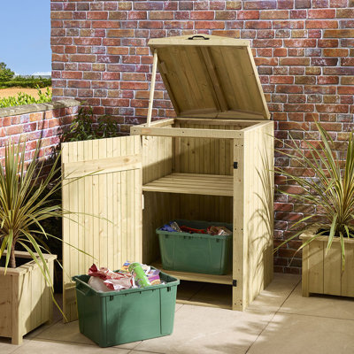 Wooden Bin Store