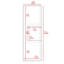 Light Oak And White 3-Shelf Rectangle Medicine Cabinet