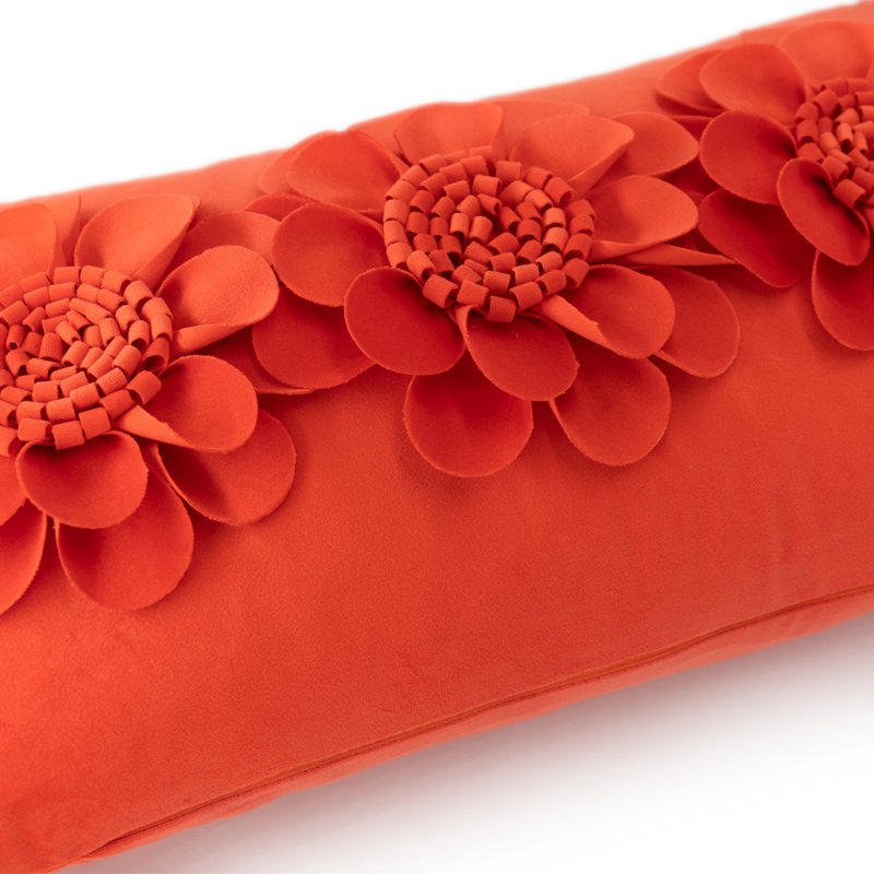  Housse de coussin rectangulaire intérieur / extérieur Sunflower, Orange