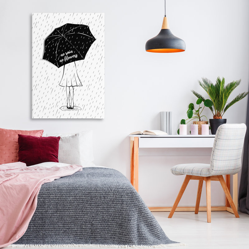 «No Rain No Flowers» par Martina Pavlova, H 45 po x l 30 po