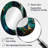 Otoniel Abstract Geode Marble Green And Blue II - Marble Wall Mirror, Modern Decorative Mirror, Printed Metal Art-643761934-643761930