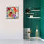 «Epic Graffiti», poses de papier par Jeri Hauth, 26 po x 26 po-117051947