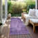 Flatweave Washable Oriental Indoor / Outdoor Rug