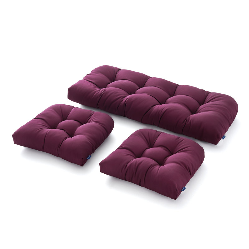 Coussin 3 pièces Latitude Run®, Mauve