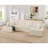 U Shape Modular Sectional Sofa with Space-Efficient Design and Sleeper Function