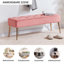 Velvet Upholstered Bench-38248814